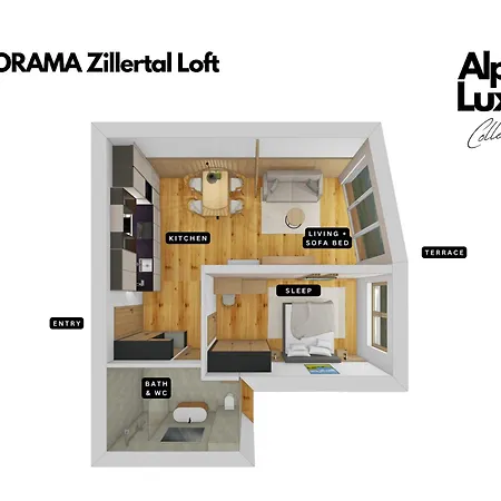 Panorama Zillertal Loft - Alpenluxus Colleciton Grossing (Liezen)